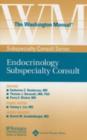 Image for The Washington manual endocrinology subspecialty consult