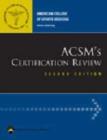 Image for ACSM certification review