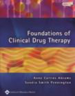 Image for Foundations of Clinical Drug Therapy