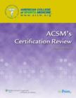 Image for ACSM&#39;s Certification Review