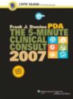 Image for The 5-minute Clinical Consult for PDA 2007