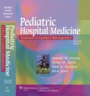 Image for Pediatric hospital medicine  : textbook of inpatient management