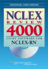 Image for NCLEX Review 4000 : Study Software for NCLEX-RN