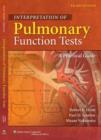 Image for Interpretation of pulmonary function tests  : a practical guide