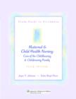 Image for Study guide to accompany Maternal &amp; child health nursing, care of the childbearing &amp; childrearing family, fifth edition