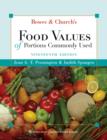 Image for Bowes and Church&#39;s Food Values of Portions Commonly Used