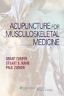 Image for Acupuncture for Musculoskeletal Medicine
