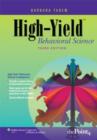 Image for High-yield Behavioral Science