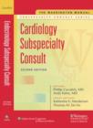 Image for The Washington manual cardiology subspecialty consult