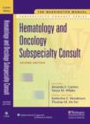 Image for The Washington manual hematology and oncology subspecialty consult