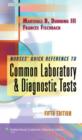 Image for Nurse&#39;s Quick Reference to Common Laboratory and Diagnostic Tests