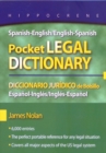 Image for Spanish-English/English-Spanish Pocket Legal Dictionary/Diccionario Juridico de Bolsillo Espanol-Ingles/Ingles-Espanol