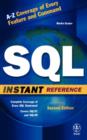 Image for SQL instant reference