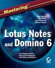 Image for Mastering Lotus Notes and Domino 6