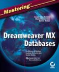 Image for Mastering Dreamweaver MX Databases