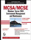 Image for MCSA/MCSE Windows Server 2003 Environment Management and Maintenance