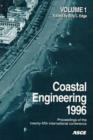 Image for Coastal Engineering 1996 : Proceedings of the Twenty-fifth International Conference Held in Orlando, Florida, September 2-6, 1996