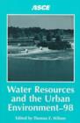 Image for Water Resources and the Urban Environment-98 : Proceedings of the 1998 National Conference on Environmental Engineering Held in Chicago, Illinois, June 7-10, 1998