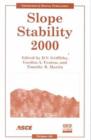 Image for Slope Stability 2000 : Proceedings of Sessions of Geo-Denver, Colorado, August 5-8, 2000