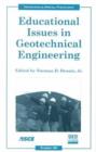 Image for Educational Issues in Geotechnical Engineering