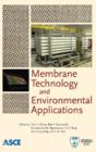 Image for Membrane Technology and Environmental Applications