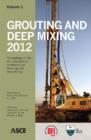 Image for Grouting and Deep Mixing 2012