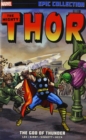 Image for Thor Epic Collection: The God Of Thunder