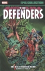 Image for Defenders Epic Collection: The Six-fingered Hand Saga