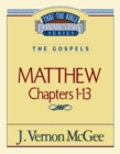 Image for Thru the Bible Vol. 34: The Gospels (Matthew 1-13)