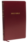 Image for KJV Holy Bible: Thinline with Cross References, Burgundy Leather-Look, Red Letter, Comfort Print: King James Version