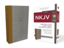 Image for NKJV, Reference Bible, Personal Size Giant Print, Cloth over Board, Tan/Gray, Red Letter, Comfort Print