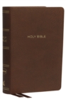 Image for NKJV, Reference Bible, Compact Large Print, Leathersoft, Brown, Red Letter, Comfort Print