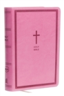 Image for NKJV, Reference Bible, Compact Large Print, Leathersoft, Pink, Red Letter, Comfort Print