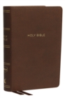Image for NKJV, Deluxe Reference Bible, Compact Large Print, Leathersoft, Brown, Red Letter, Comfort Print