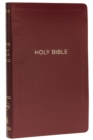 Image for NKJV, Thinline Reference Bible, Leather-Look, Burgundy, Red Letter, Comfort Print