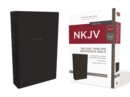 Image for NKJV, Deluxe Thinline Reference Bible, Leathersoft, Black, Red Letter, Comfort Print