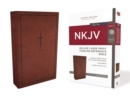 Image for NKJV, Deluxe Thinline Reference Bible, Large Print, Leathersoft, Red, Red Letter, Comfort Print