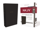 Image for NKJV, Deluxe Reference Bible, Super Giant Print, Leathersoft, Black, Red Letter, Comfort Print