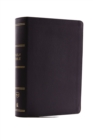 Image for NKJV, Compact Single-Column Reference Bible, Genuine Leather, Black, Comfort Print