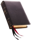 Image for NKJV, Single-Column Reference Bible, Premium Goatskin Leather, Black, Premier Collection, Comfort Print