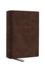 Image for NET, Abide Bible, Leathersoft, Brown, Comfort Print