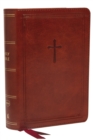 Image for NKJV, End-of-Verse Reference Bible, Compact, Leathersoft, Brown, Red Letter, Comfort Print