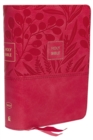 Image for NKJV, End-of-Verse Reference Bible, Compact, Leathersoft, Pink, Red Letter, Comfort Print