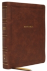Image for NKJV, Reference Bible, Wide Margin Large Print, Leathersoft, Brown, Red Letter, Comfort Print