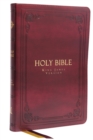 Image for KJV Holy Bible: Large Print Thinline, Burgundy Leathersoft, Red Letter, Comfort Print: King James Version