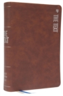 Image for The TEXT Bible: Uncover the message between God, humanity, and you (NET, Brown Leathersoft, Comfort Print)