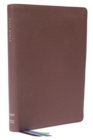 Image for NET Bible, Thinline Large Print, Genuine Leather, Brown, Thumb Indexed, Comfort Print