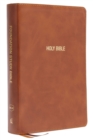 Image for NKJV, Foundation Study Bible, Large Print, Leathersoft, Brown, Red Letter, Comfort Print