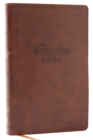 Image for NKJV, The Everyday Bible, Brown Leathersoft, Red Letter, Comfort Print