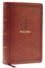 Image for KJV Holy Bible: Large Print Single-Column with 43,000 End-of-Verse Cross References, Brown Leathersoft, Personal Size, Red Letter, Comfort Print: King James Version